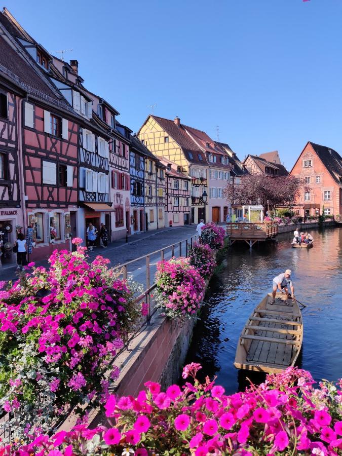 Au Bretzel Dore - Centre Historique Colmar Exterior foto